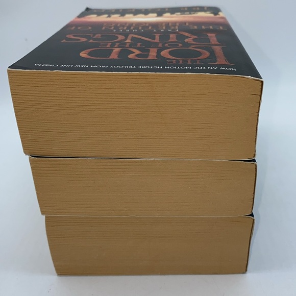 Bundle of 3 The Lord Of The Rings Softcover Books JRR Tolkien - Picture 6 of 7
